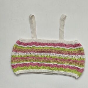 Zara Crochet Crop Top